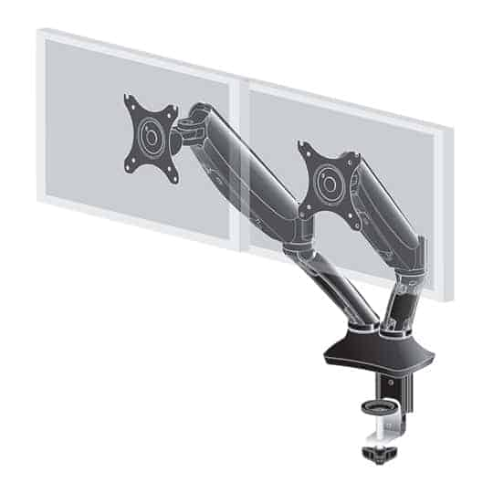 iiyama DS3002C-B1 Dual Gas Spring Monitor Arm